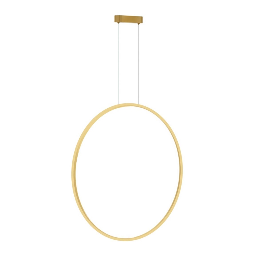 LED Kronleuchter an Kabel SATURNO LED/46W/230V Ø 80 cm IP44 gold