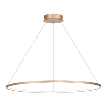 LED Kronleuchter an Kabel SATURNO LED/57W/230V Ø 100 cm IP44 gold