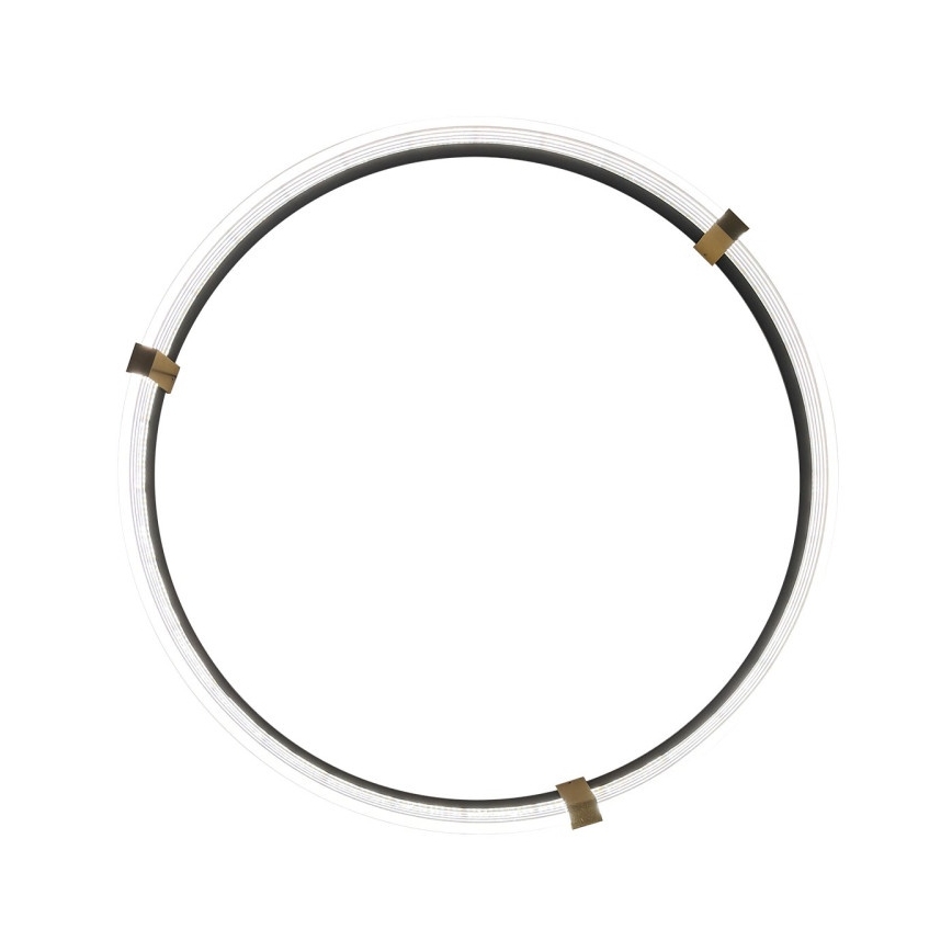 LED-Kronleuchter an Kabel TRIANGLE LED/40W/230V 3000/4000/6000K Ø 60 cm, schwarz