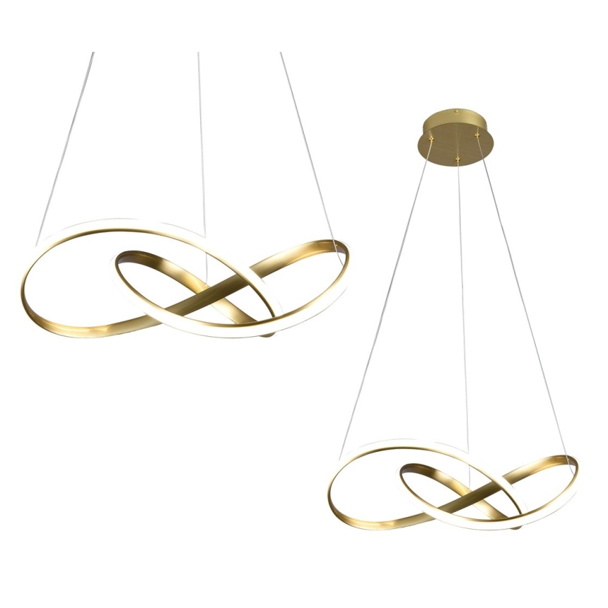 LED-Kronleuchter an Schnur CAPPIO LED/36W/230V golden
