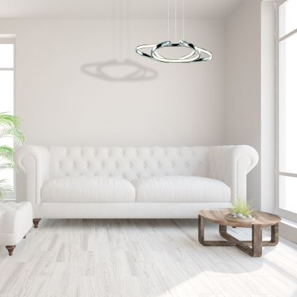 LED-Kronleuchter an Schnur COPERNICUS 1xLED/46W/230V