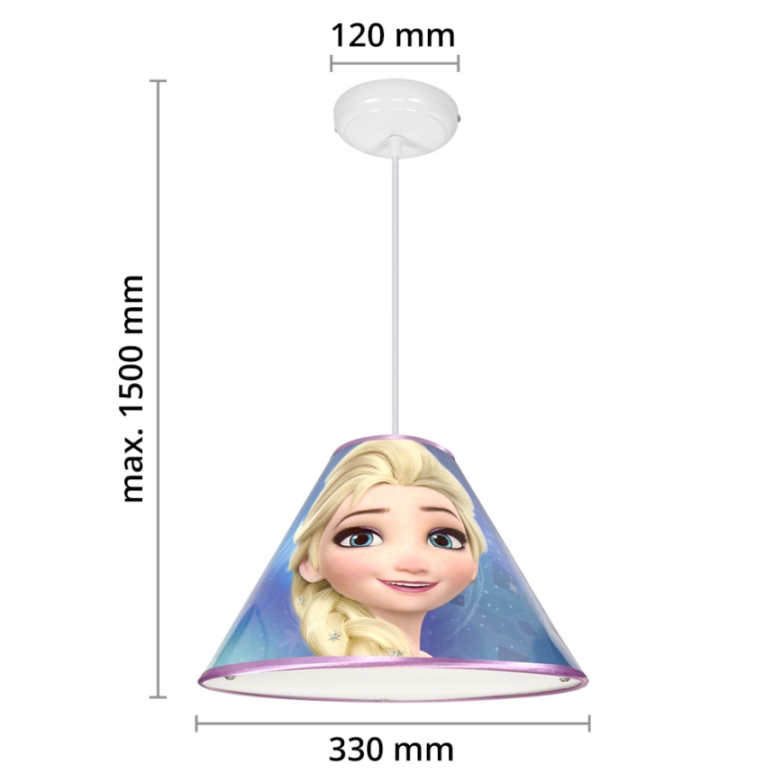 LED-Kronleuchter an Schnur DISNEY FROZEN 1xE27/15W/230V