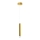 LED-Kronleuchter an Schnur GOLDIE 1xLED/5W/230V golden