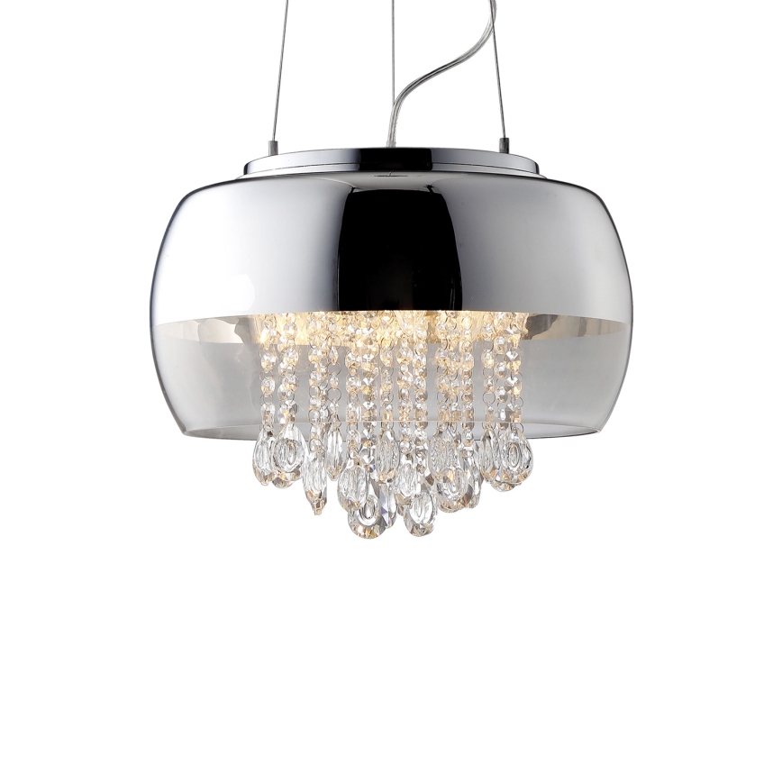 LED-Kronleuchter an Schnur LUNA 1xE14/40W/230V