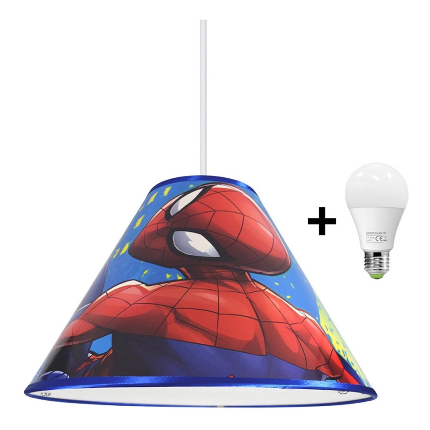 LED-Kronleuchter an Schnur MARVEL SPIDER-MAN 1xE27/15W/230V