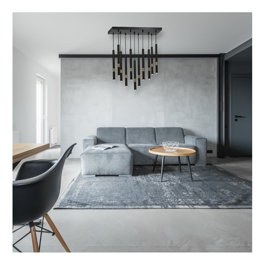 LED-Kronleuchter an Schnur MONZA 11xG9/7W/230V