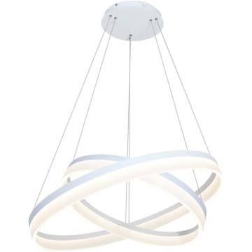 LED-Kronleuchter an Schnur RING mit Fernbedienung LED/60W/230V
