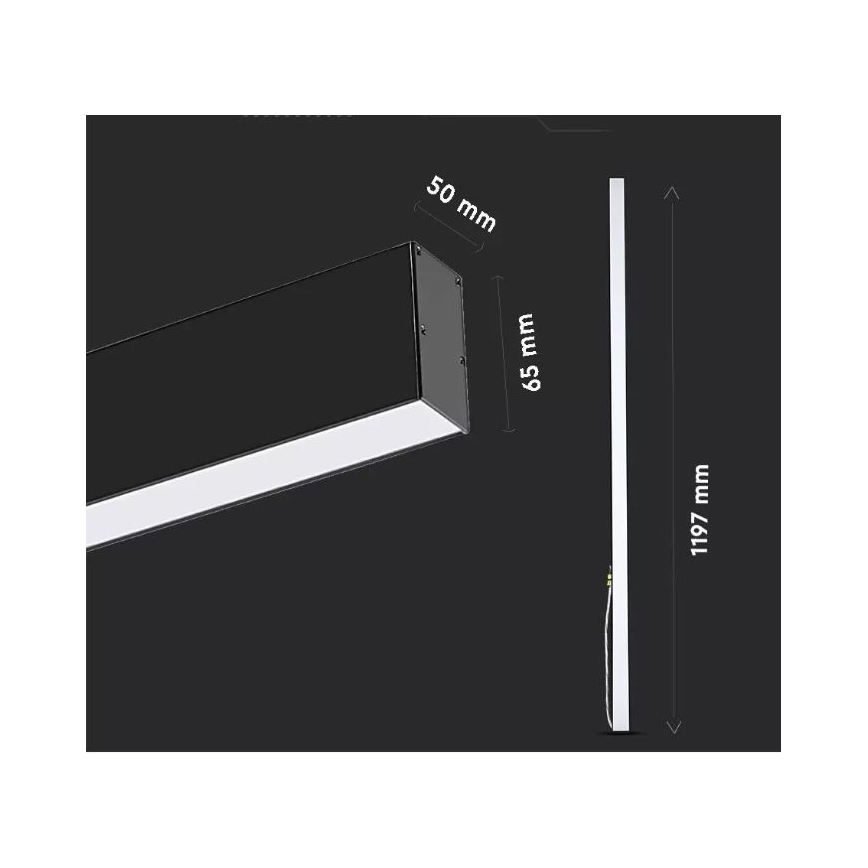 LED-Kronleuchter an Schnur SAMSUNG CHIP LED/40W/230V 3000K/4000K/6400K