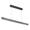 LED Kronleuchter an Seil LED/36W/230V 3000/4000/6400K Anthrazit
