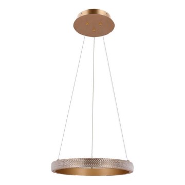 LED-Kronleuchter HASHIM LED/22W/230V d 40 cm kupfern