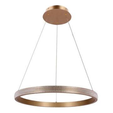 LED-Kronleuchter HASHIM LED/34W/230V d 60 cm kupfern