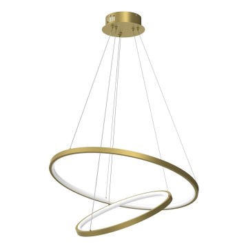 LED-Kronleuchter HOOP LED/51W/230V d 60 cm 4000K golden