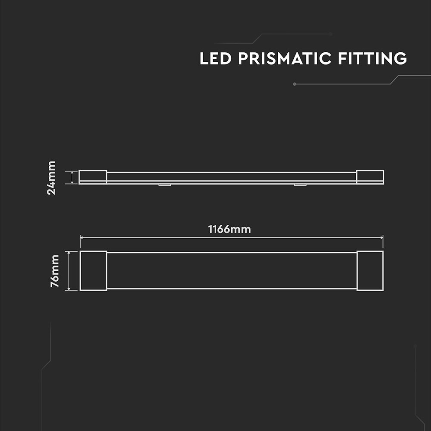 LED-Küchenunterbauleuchte LED/40W/230V 6500K 116 cm