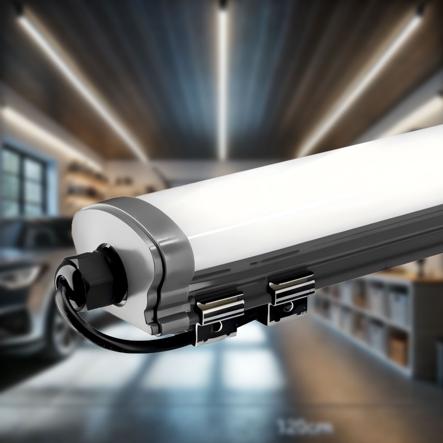 LED-Küchenunterbauleuchte LED/60W/230V 6000K 120 cm IP65 schwarz