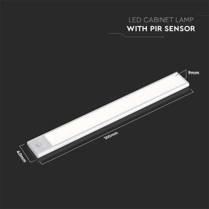 LED-Küchenunterbauleuchte mit Sensor LED/1,5W/5V 3000K 1500 mAh
