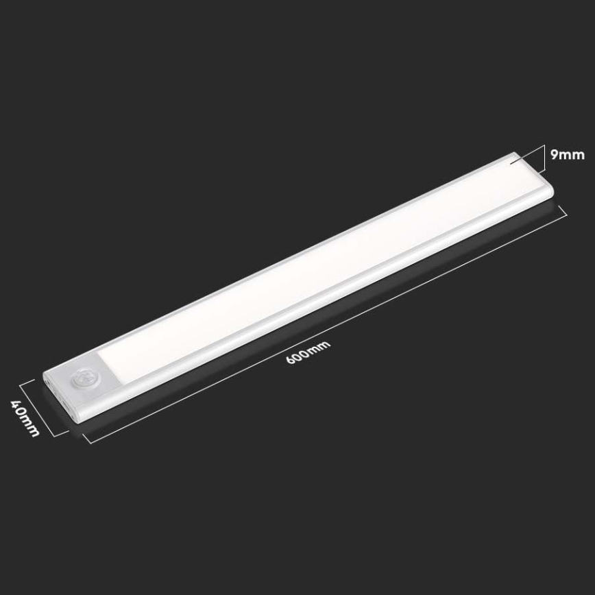LED-Küchenunterbauleuchte mit Sensor LED/2,5W/5V 4000K 3000 mAh