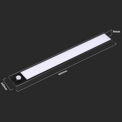 LED-Küchenunterbauleuchte mit Sensor LED/2W/5V 2200 mAh 3000K