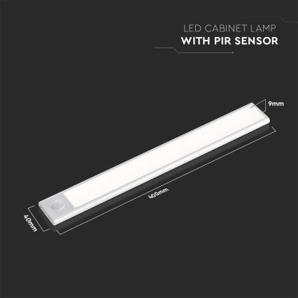 LED-Küchenunterbauleuchte mit Sensor LED/2W/5V 3000K