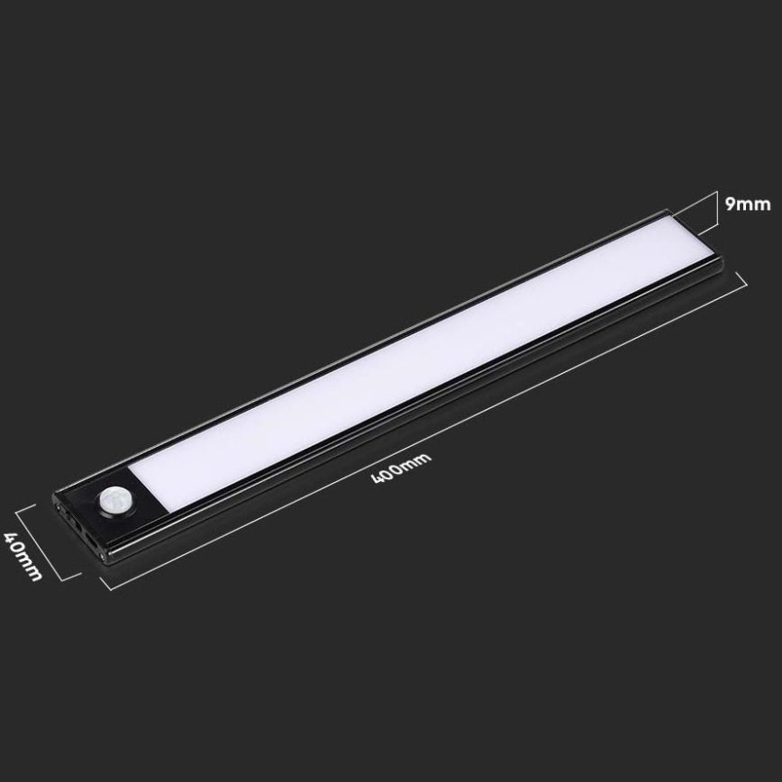 LED-Küchenunterbauleuchte mit Sensor LED/2W/5V 4000K 2200 mAh