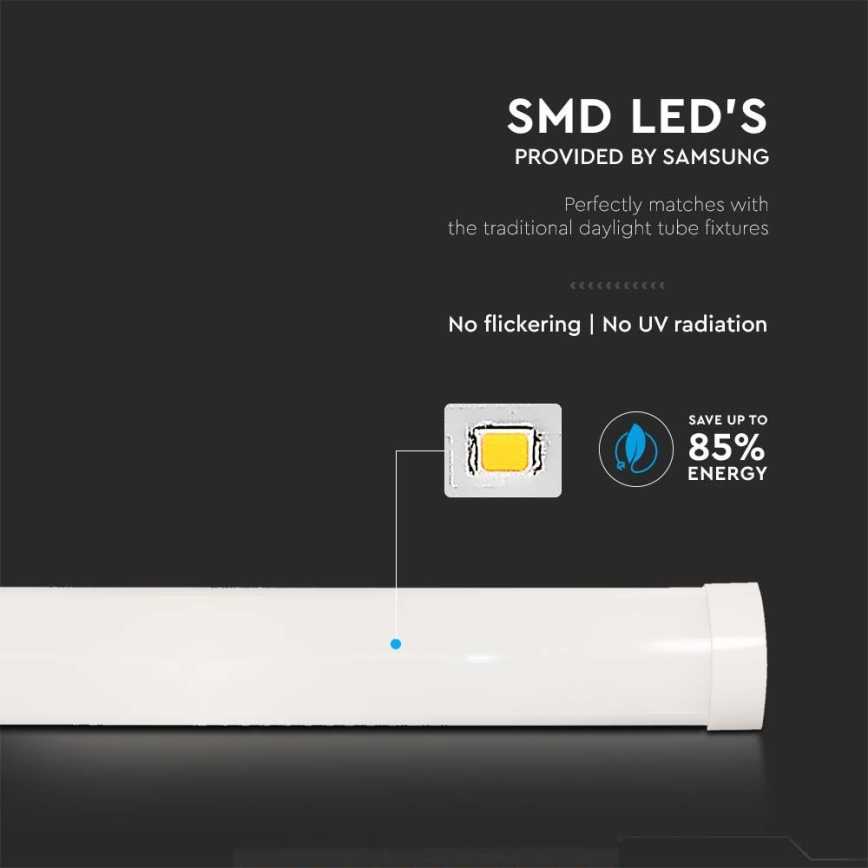 LED-Küchenunterbauleuchte SAMSUNG CHIP LED/10W/230V 3000K 30 cm