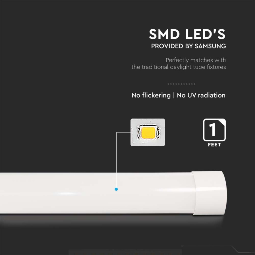 LED-Küchenunterbauleuchte SAMSUNG CHIP LED/10W/230V 6500K 30 cm
