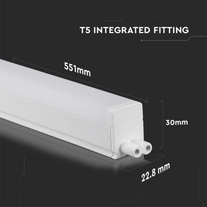 LED-Küchenunterbauleuchte SAMSUNG CHIP LED/7W/230V 6500K 55 cm