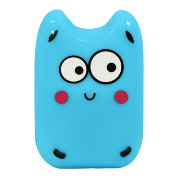 LED Lampe 0,4W/230V blau Monsterchen