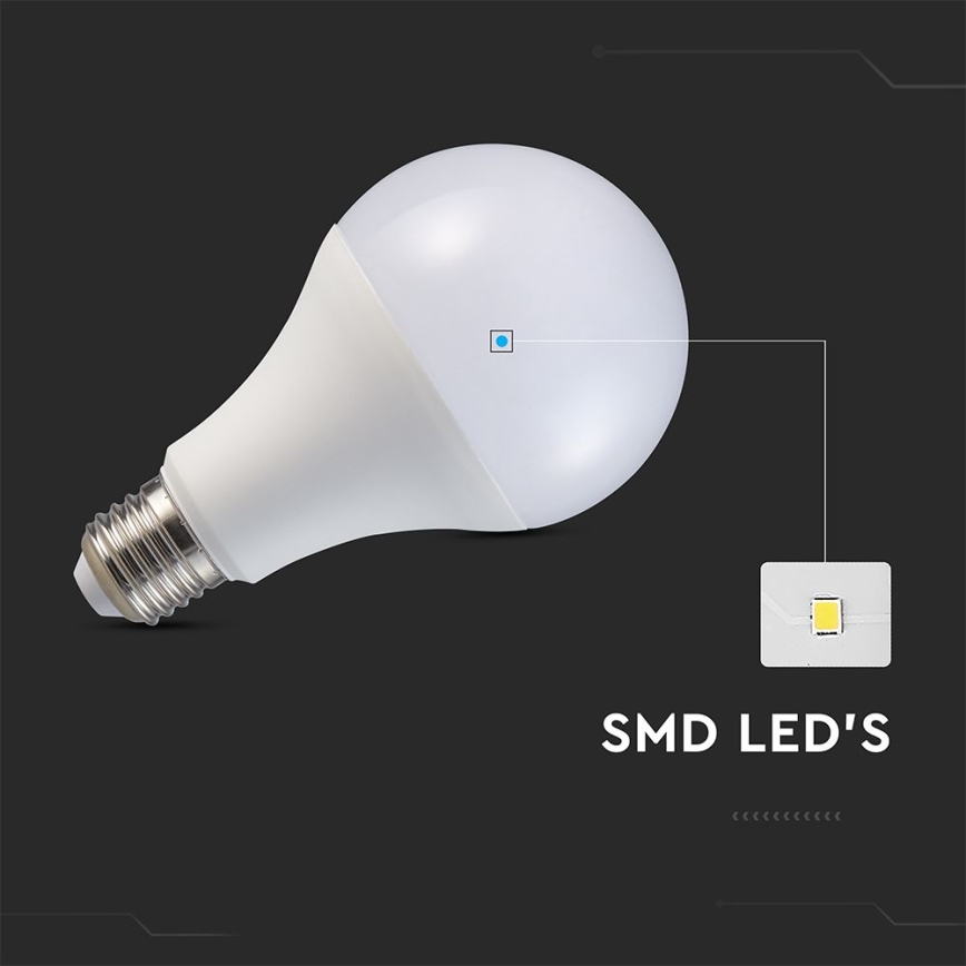 LED-Lampe A80 E27/20W/230V 3000K