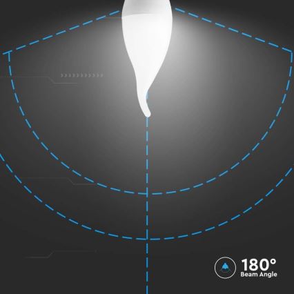 LED-Lampe E14/3,7W/230V 3000K