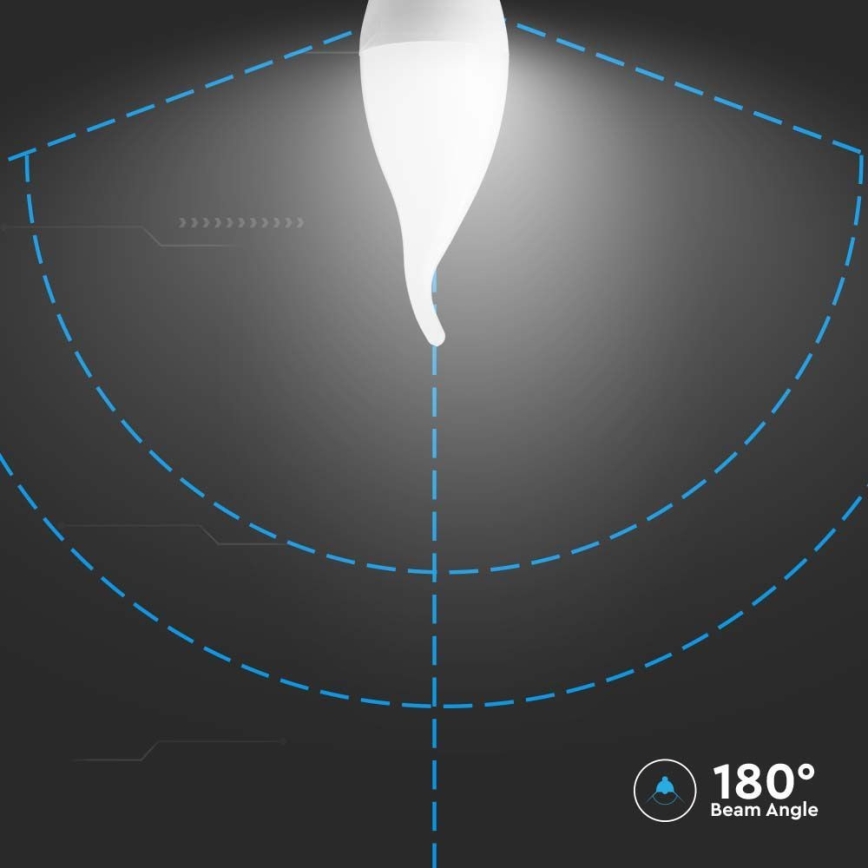LED-Lampe E14/3,7W/230V 3000K