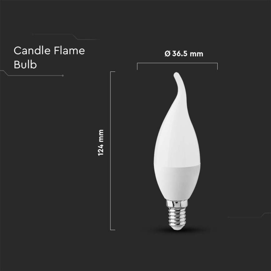 LED-Lampe E14/3,7W/230V 3000K