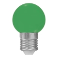 LED Lampe E27/1W/230V 5500-6500K grün