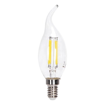 LED-Lampe FILAMENT C35 E14/4W/230V 6500K - Aigostar