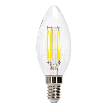 LED-Lampe FILAMENT C35 E14/8W/230V 6500K - Aigostar