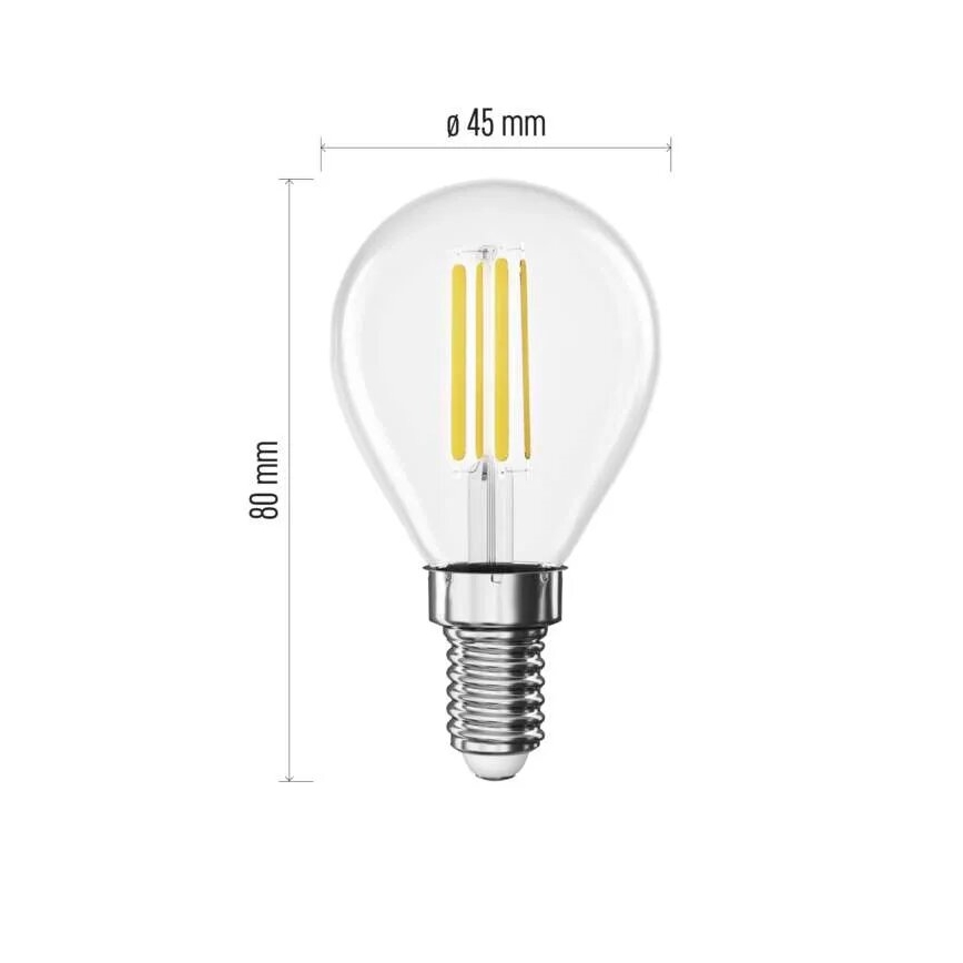 LED-Lampe FILAMENT E14/3,8W/230V 2700K