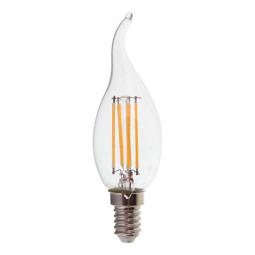 LED-Lampe FILAMENT E14/4W/230V 6500K