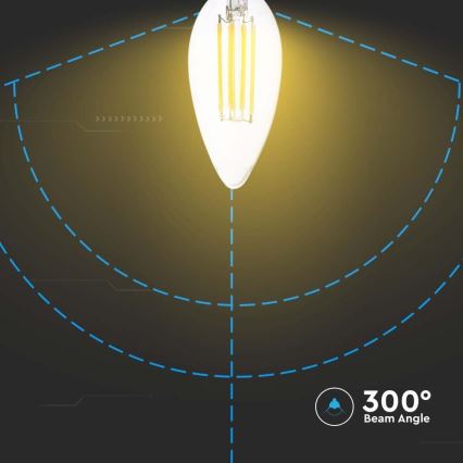 LED-Lampe FILAMENT E14/5,5W/230V 4000K
