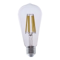 LED-Lampe FILAMENT ST64 E27/4W/230V 3000K