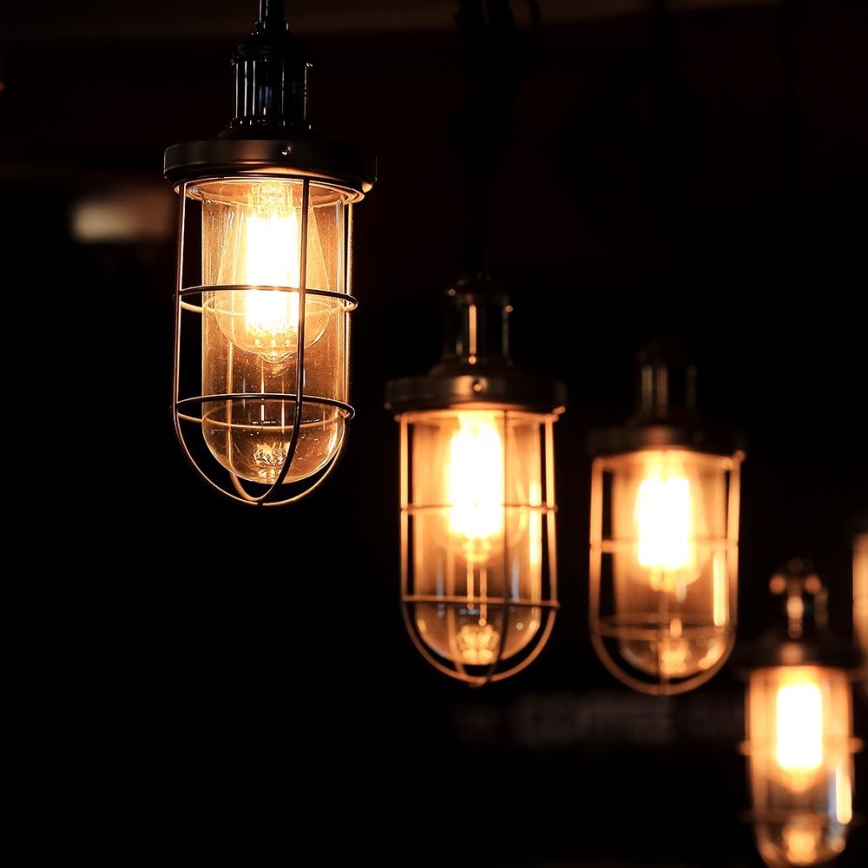 LED-Lampe FILAMENT ST64 E27/4W/230V 3000K