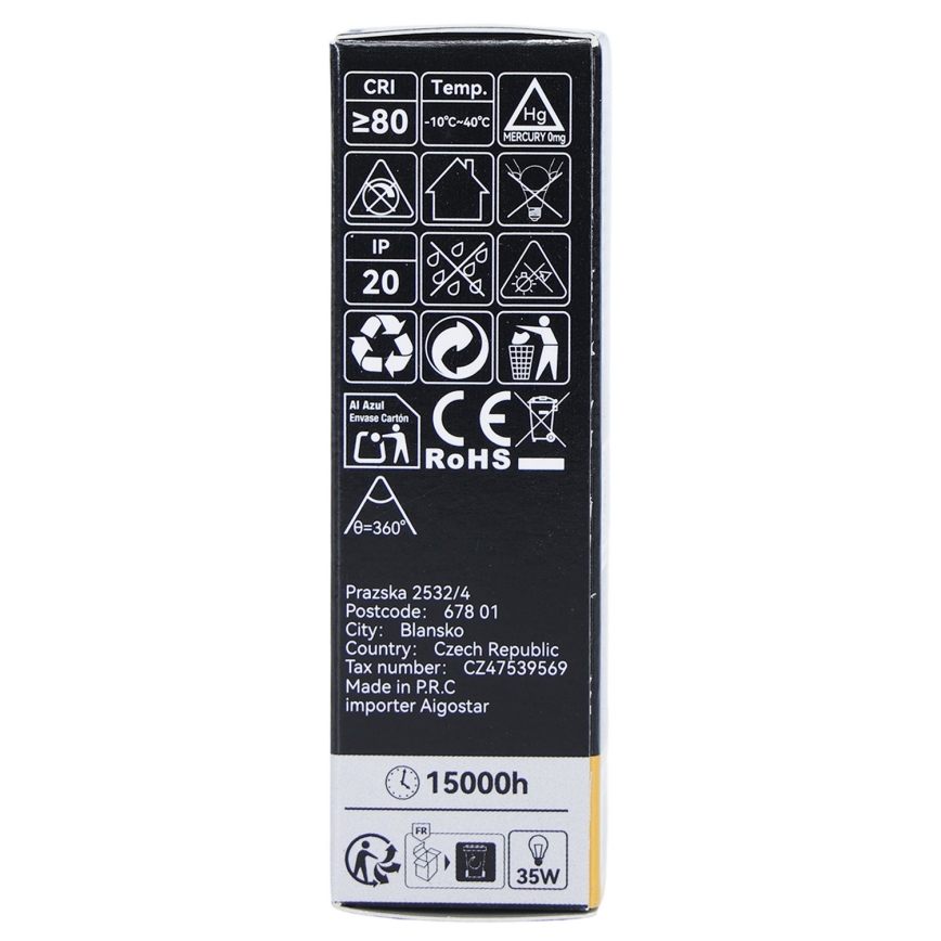 LED-Lampe FILAMENT T25 E14/4W/230V 3000K - BRILAGI