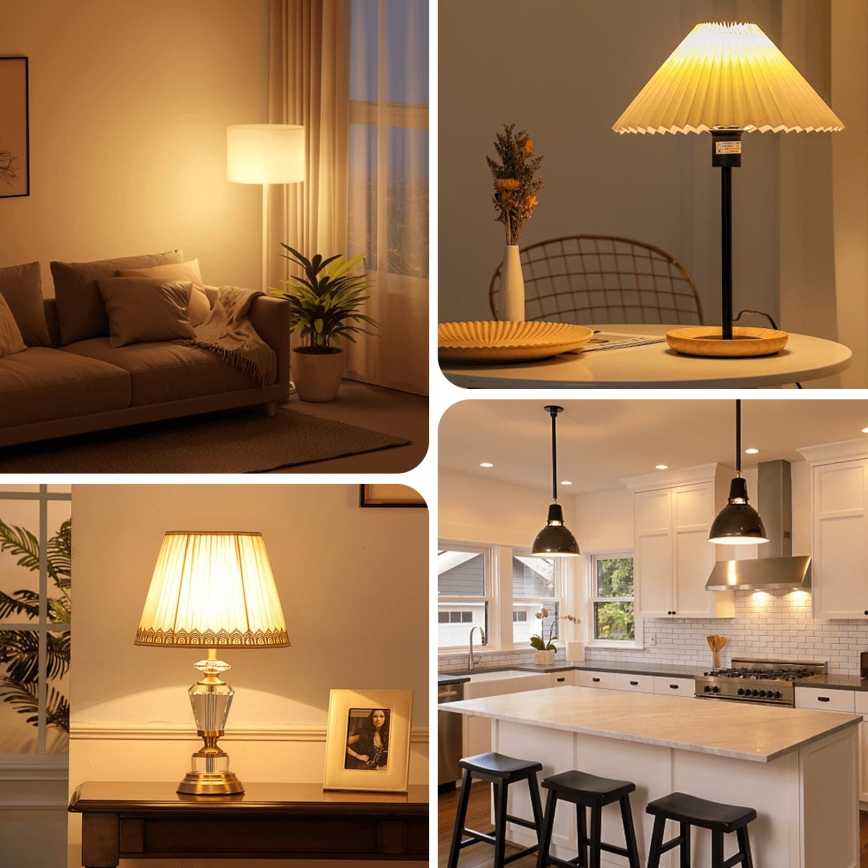 LED-Lampe G45 E14/12W/230V 3000K - Aigostar