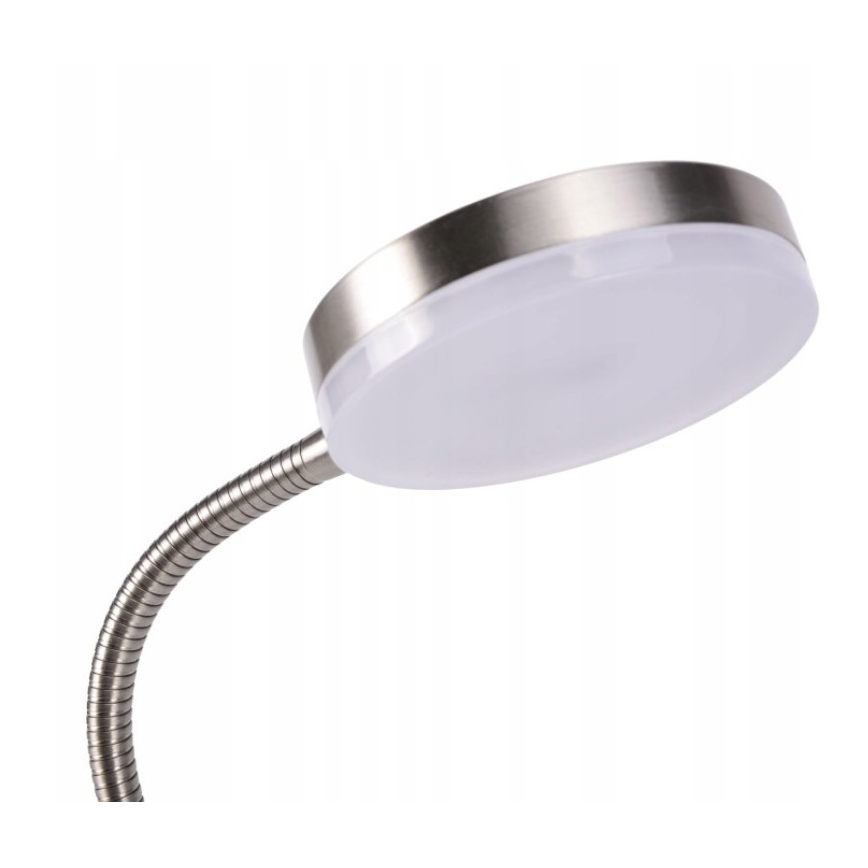 LED-Lampe mit Clip LED/3,2W/230V mattchrom