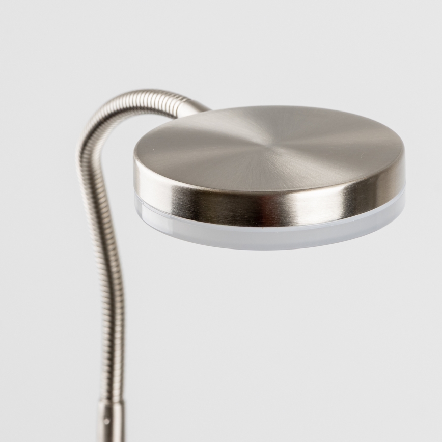 LED-Lampe mit Clip LED/3,2W/230V mattchrom