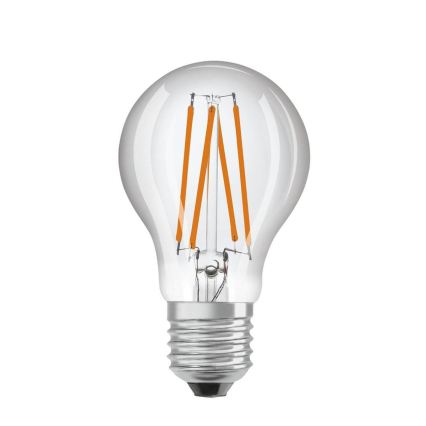 LED-Lampe mit Dämmerungssensor CLASSIC FILAMENT A60 E27/7,3W/230V 2700K - Osram