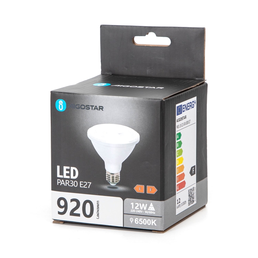 LED-Lampe PAR30 E27/12W/230V 6500K - Aigostar