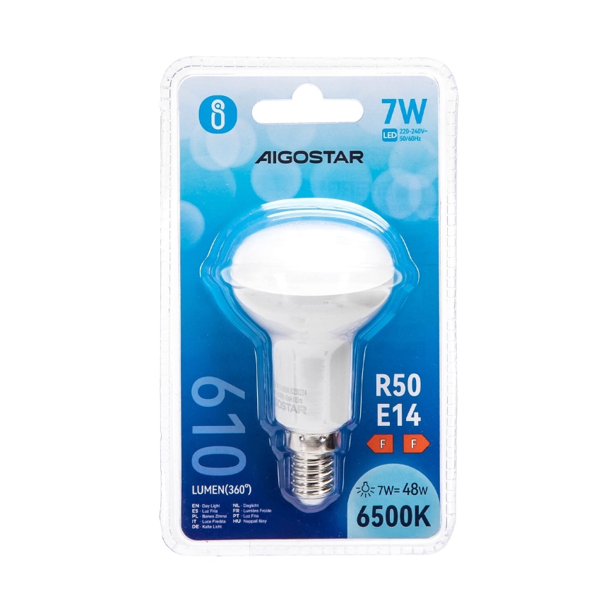 LED-Lampe R50 E14/7W/230V 6500K - Aigostar