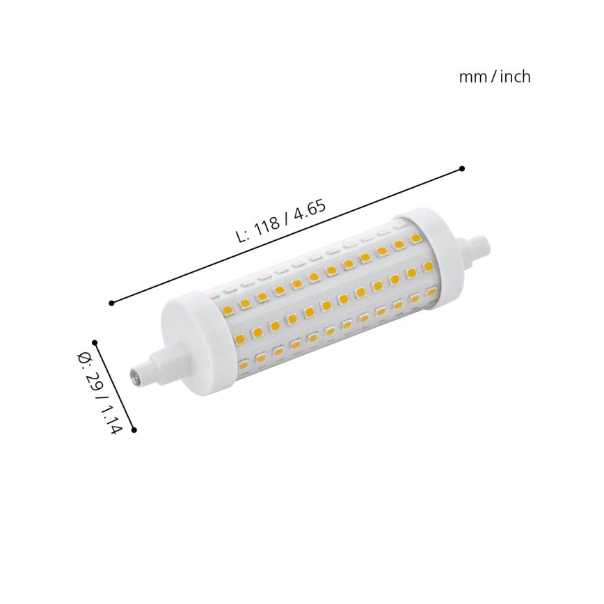 LED-Lampe R7S/9W/230V 2700K 118 mm - Eglo 11831