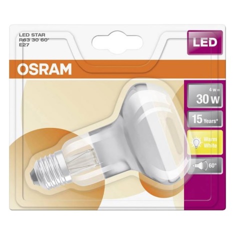 LED-Lampe RETROFIT E27/4W/230V 2700K - Osram