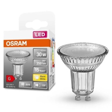 LED-Lampe STAR PAR16 GU10/4,3W/230V 2700K 120° - Osram