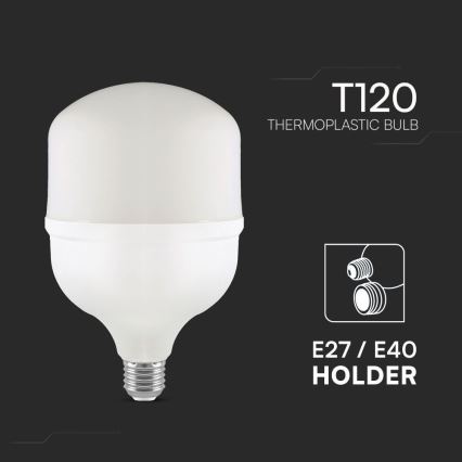 LED-Lampe T120 E27/40W/230V 4000K